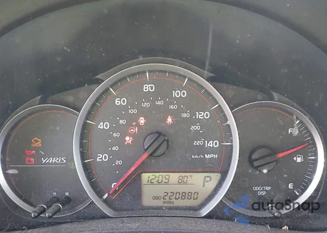 2012 Toyota Yaris L z USA, uszkodzony, nr VIN JTDJTUD37CD515873